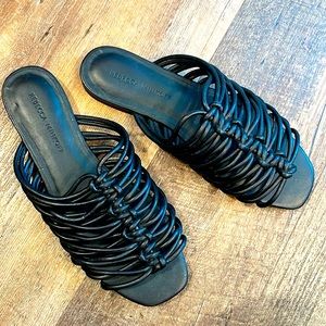 Strappy cord slides Rebecca Minkoff